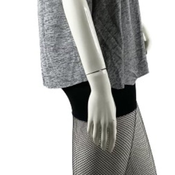 Zara Tank Top Metallic Silver & Grey Sz L SKU 000027-1 - Picture 3 of 6